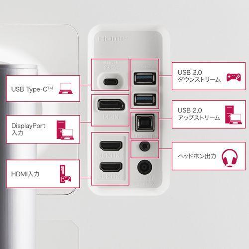 LGエレクトロニクス(LG) 27UQ850V-W LG UltraFine Display 27型 4Kディスプレイ｜eccurrent｜12