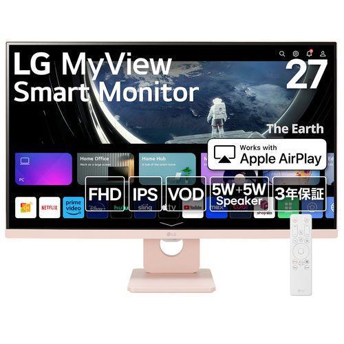 LGエレクトロニクス(LG) 27SR50F-P LG MyView Smart Monitor 27型フル 
