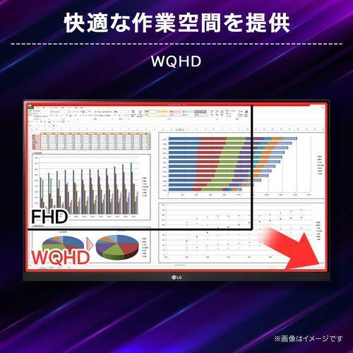 LGエレクトロニクス(LG) 27GS60QC-B LG UltraGear 27型 WQHDゲーミング