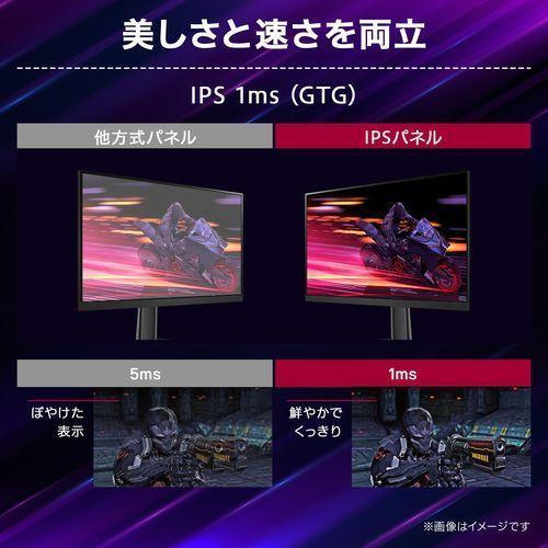 LGエレクトロニクス(LG) 24GS65F-B LG UltraGear 23.8型 フルHD