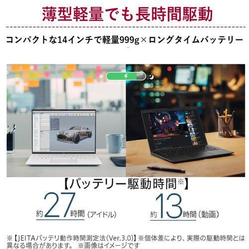 LGエレクトロニクス(LG) 14Z90RU-GP51J LG gram 14型 Core i5/16GB/512GB スノーホワイト Windows 11 Pro ノートパソコンの画像