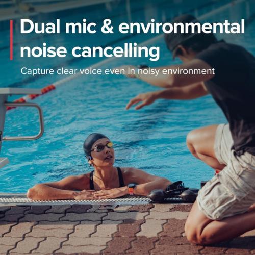 SUUNTO(スント) SUUNTO AQUA LIGHT Tidal Black 骨伝導イヤホン IP68