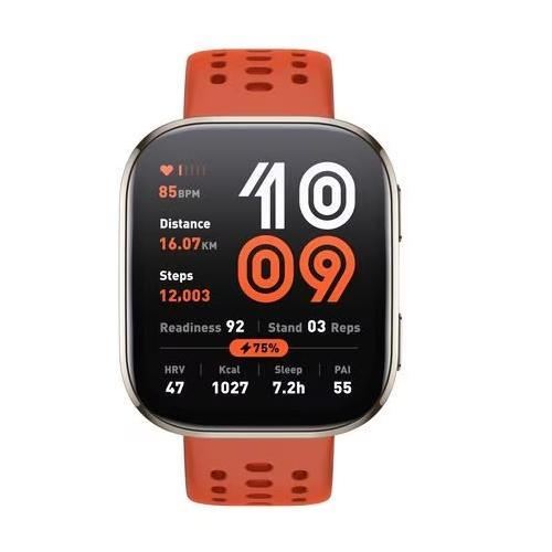 アマズフィット(Amazfit) SP170074-C03 レッド Amazfit Bip6 スマートウォッチ | 