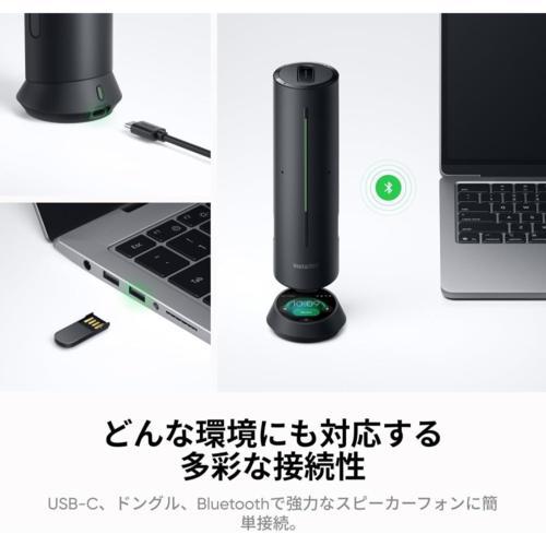 Insta360 Wave グラファイトブラック AIスピーカーフォン 全方位