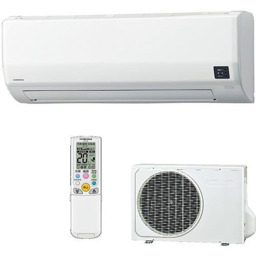 エアコン 10畳用 2.8kw コロナ ReLaLa リララ CSH-W2824R-W ホワイト 電源100V [配送のみ/設置工事なし] |  | 01