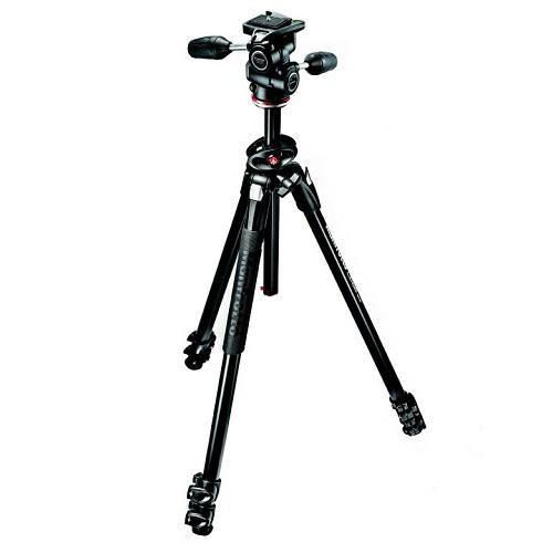 マンフロット Manfrotto MK290DUA3-3W 290DUALアルミニウム三脚+3ウェイ雲台キット MK290DUA33W | Manfrotto