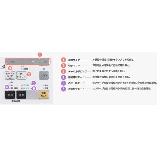 【Panasonic】ヒーターレス気化式加湿機（FE-KXF15）13年製 たのめーる】パナソニック ヒーターレス気化式加湿機 ホワイト FE