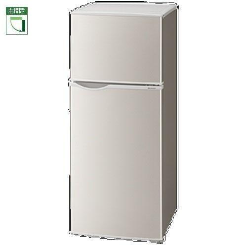 設置 リサイクル 長期保証 シャープ Sj H13e S シルバー系 2ドア冷蔵庫 右開き Ecカレント キッチン家電 128l家電 128l Ecカレント 通販