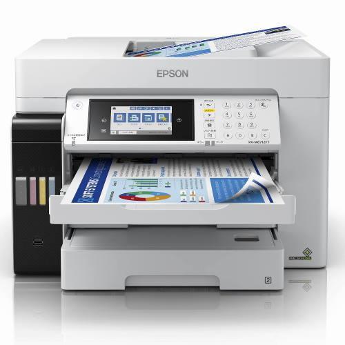 【長期保証付】エプソンプリンター エコタンク搭載モデル PX-M6712FT インクジェット複合機FAX付 A3/USB/LAN/WiFiの画像