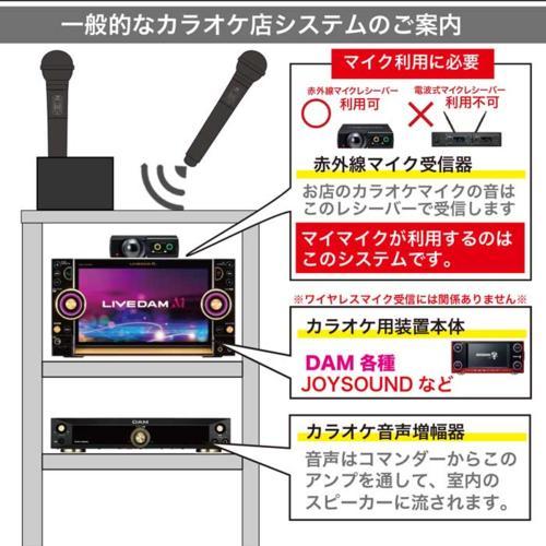 【長期保証付】PENTATONIC(ペンタトニック) カラオケマイマイク Pro GTM-200 ノーブルレッド |  | 06