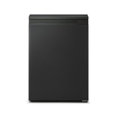 【長期保証付】奥行スリム冷蔵庫 一人暮らし 1ドア 右開き 66L アイリスオーヤマ IRSN-7A-B ブラック 幅552mm_1