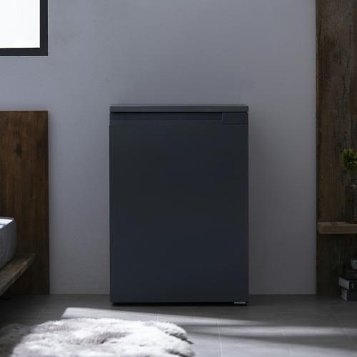 【長期保証付】奥行スリム冷蔵庫 一人暮らし 1ドア 右開き 66L アイリスオーヤマ IRSN-7A-B ブラック 幅552mm_9