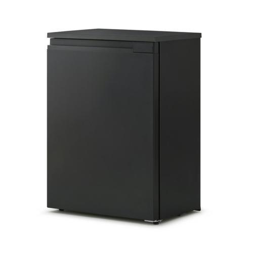 【未使用品】アイリスオオヤマ　66L 奥行スリム冷蔵庫 ブラック　IRSN-7A-B 設置＋リサイクル＋長期保証】アイリスオーヤマ(Iris Ohyama) IRSN-7A