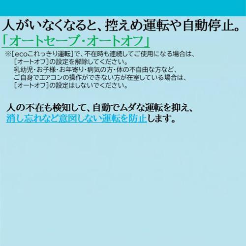 【長期保証付】日立(HITACHI) 【配送のみ/設置工事なし】RAS-YF56R2-W(スターホワイト) 白くまくん YFシリーズ 18畳 電源200V｜eccurrent｜10