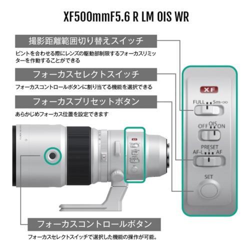 長期保証付】富士フイルム(FUJIFILM) XF500mmF5.6 R LM OIS WR フジ