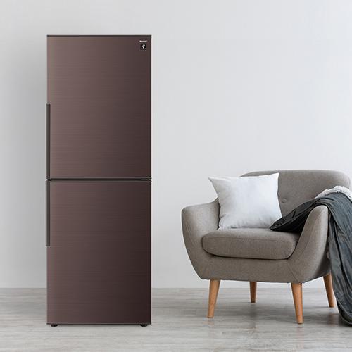 Amazon | シャープ 冷蔵庫 幅56.0cm 280L 右開き SJ-PD28K-W アコール 