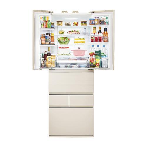 【標準設置料金込】東芝(TOSHIBA) GR-Y510FZ-UC グレインアイボリー 6ドア冷蔵庫 フレンチドア 508L 幅650mm 標準設置料金込】【長期保証付】東芝(TOSHIBA) GR-Y510FZ-UC グレイン