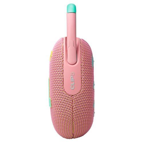 【長期保証付】JBL(ジェイ ビー エル) JBL Clip 5 スウォッシュピンク 防水ポータブルスピーカー_4