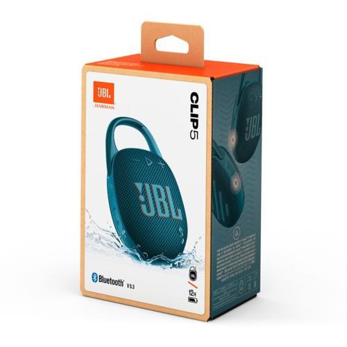 【長期保証付】JBL(ジェイ ビー エル) JBL Clip 5 ブルー 防水ポータブルスピーカー_8