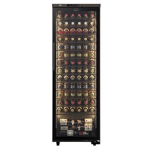 【標準設置料金込】フォルスター(forster) ST-309G-WK ウッドブラック 90本収納 右開き コンプレッサー式 酷暑対応 標準設置料金込】【長期保証付】フォルスター(forster) ST-309G-WK