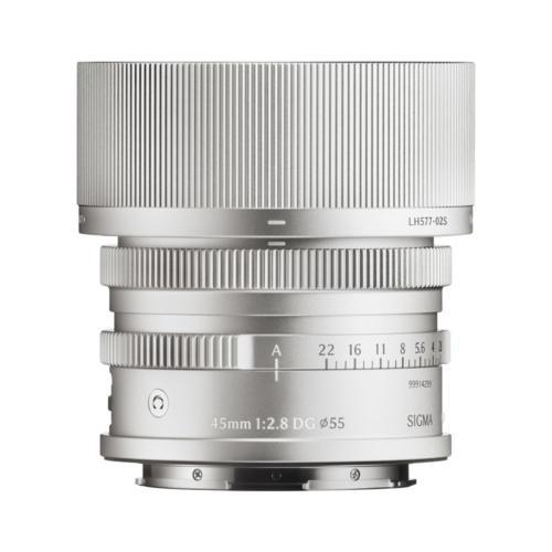 SIGMA 45mm f2.8 dgシルバー　ライカLマウント【使用1時間】 長期保証付】シグマ(SIGMA) 45mm F2.8 DG シルバー Contemporary
