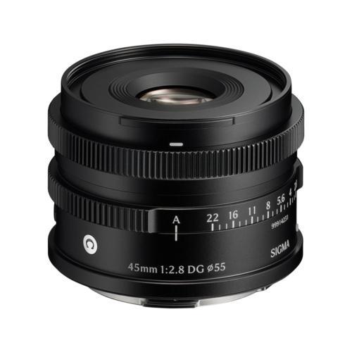 長期保証付】シグマ(SIGMA) 45mm F2.8 DG ブラック Contemporary