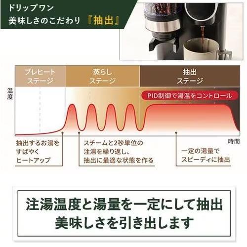 長期保証付】クイジナート DGB-2KJ ブラック ドリップワンミル付き