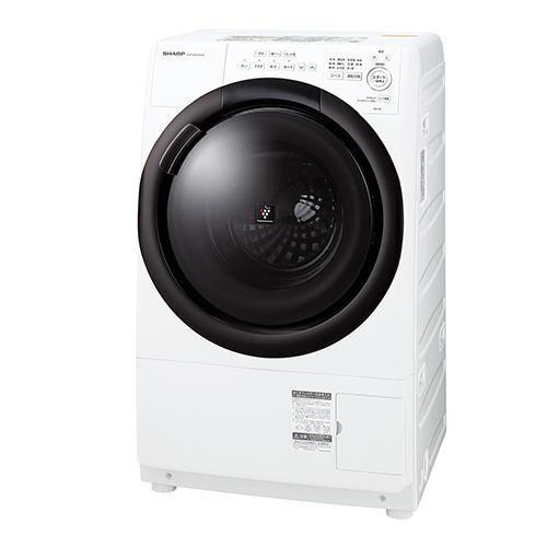 標準設置料金込】【長期保証付】シャープ(SHARP) ES-7S1-WR ホワイト系 