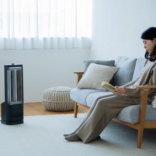 長期保証付】シロカ(siroca) SH-FC251 K ブラック 足元ファンヒーター