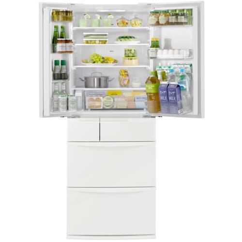 【標準設置料金込】【長期保証付】パナソニック(Panasonic) NR-FVF45S3-W ハーモニーホワイト うす型フレンチドア 冷凍冷蔵庫 451L 幅685mm 奥まで見えるフルオ |  | 09