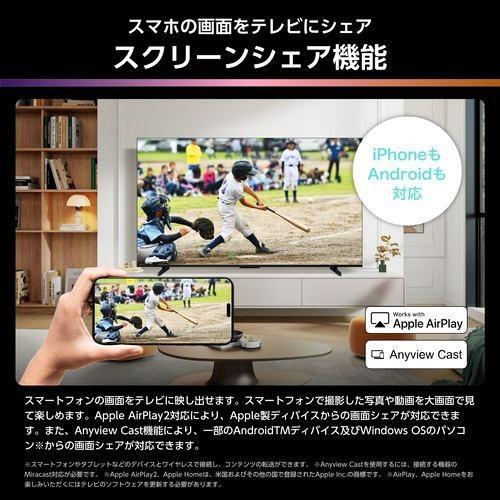 ハイセンス大画面液晶テレビ Google Chrome付き 【公式通販】