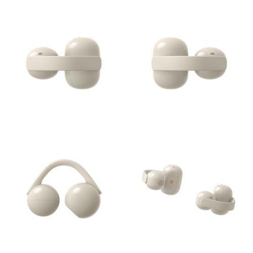 【長期保証付】ソニー(SONY) WF-LC900-C グレージュ LinkBuds Clip イヤーカフ型完全ワイヤレスイヤホン リスニングモード切替 IPX4防水の画像