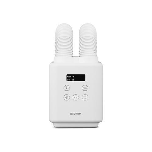 【長期保証付】アイリスオーヤマ(Iris Ohyama) JSK-W10-W ホワイト ふとん乾燥機 カラリエ mini TURBO ツインノズル_1