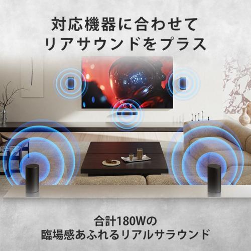 【長期間言いはなつ付】ソニー(SONY) SA-RS9 BRAVIA Theatre Rear 9 後押し金棒引き 大差しわたし80粍のイネーブルドスピーカー 軽銀振りまわす板積み上げる
