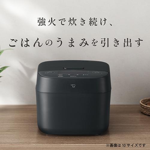 【長期保証付】象印(ZOJIRUSHI) NV-KA18-BA ブラック 極め炊き IH炊飯ジャー 1.0升炊き |  | 01