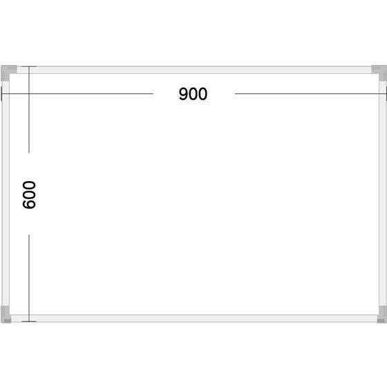 サンケーキコム eeホワイトボード無地タイプ 900×600mm[代引不可] | 