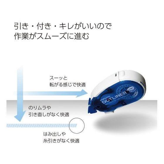コクヨ テープのり ドットライナー しっかり貼るタイプ 詰替用テープ 30個[代引不可] |  | 04