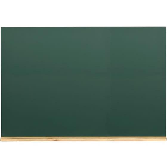 馬印 木製黒板 壁掛 粉受けクリア塗装 600×900mm[代引不可] | 