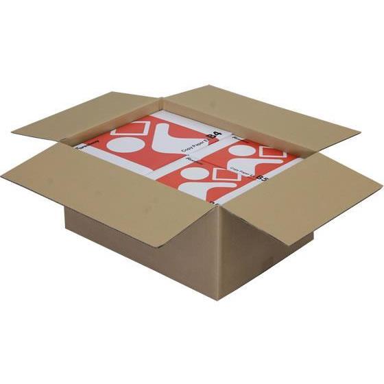 その他 宅配用段ボール箱 B3 L 120サイズ 540×390×260mm 20枚[代引不可] | 