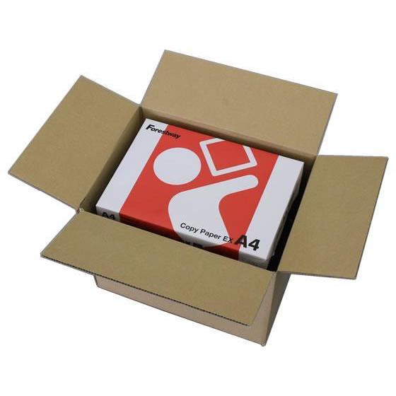 その他 中型段ボール箱 SS A4 No.3 340×250×255 20枚[代引不可] | 