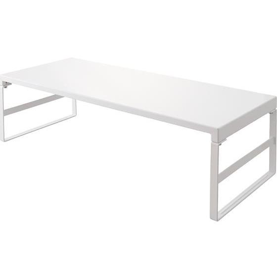 リヒトラブ 机上台〈幅590mm・ハイタイプ〉白[代引不可] | 