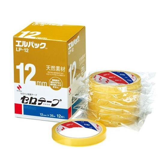 ニチバン セロテープ 大巻 エルパック 12mm×35m 12巻[代引不可] | 