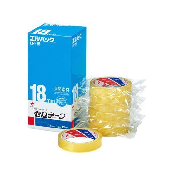 ニチバン セロテープ 大巻 エルパック 18mm×35m 12巻[代引不可] | 