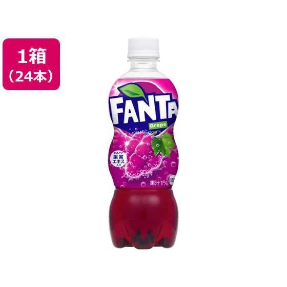 日本コカ・コーラ ファンタ グレープ 500ml 24本[代引不可] | 