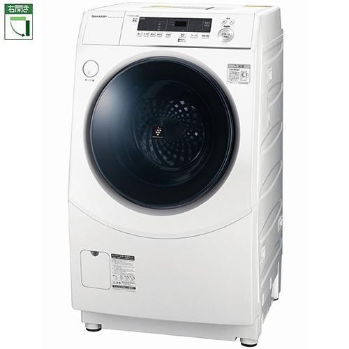 標準設置料金込 シャープ Es H10e Wr ホワイト系 ドラム式洗濯乾燥機 右開き 洗濯10kg 乾燥6kg Ecカレント 通販 Paypayモール