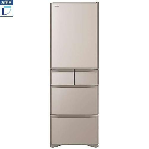 冷蔵庫 日立 通販 Ecカレント 5ドア冷蔵庫 401l家電 Sタイプ R S40nl クリスタルシャンパン Ecカレント 401l 標準 設置料金込 左開き