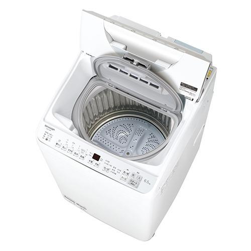 【標準設置料金込】洗濯機 縦型洗濯機 乾燥機能付き6.5kg シャープ ES-TX6H-W ホワイト系 上開き 洗濯6.5kg/乾燥3.5kg｜eccurrent｜03