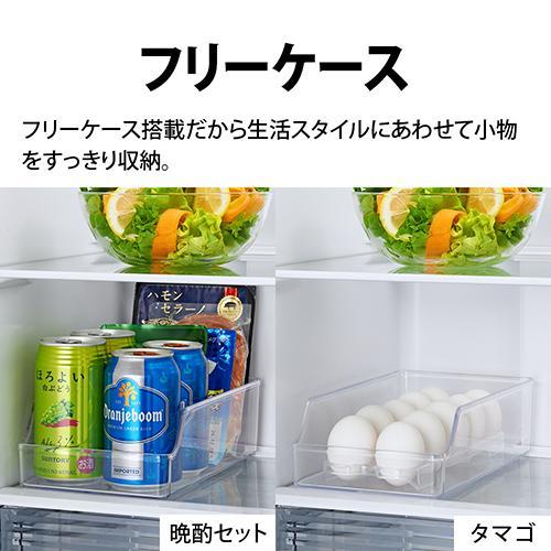 標準設置料金込】シャープ(SHARP) SJ-PT32P-H マットグレー 3ドア