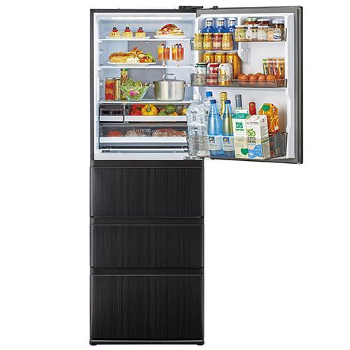 標準設置料金込】アクア(AQUA) AQR-V43R-K ウッドブラック DELIE+ 4