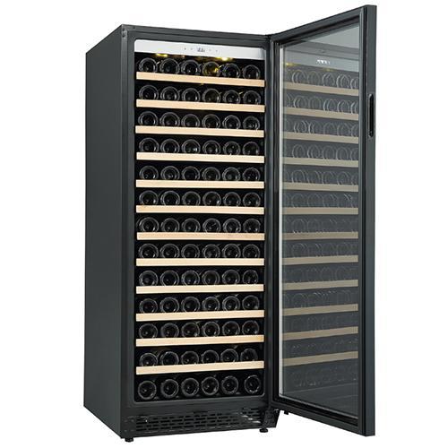 【標準設置料金込】フォルスター(forster) FJP-321GS BK ワインセラー 133本収納 右開き 1温度タイプ 酷暑対応 ビルトインも可 レール式スライドラック 24年モデ |  | 01